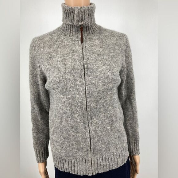 Rosanna Sweaters - Vintage Rosanna 100% Pure Wool Women’s Grey Sweater Size S